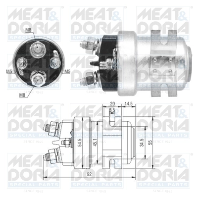 Solenoid Switch, starter